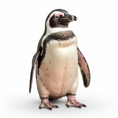 Fototapeta premium Small Penguin Standing on Hind Legs