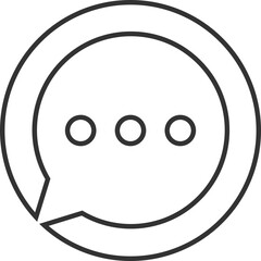 Obraz premium Talk bubble speech icon. Blank empty bubbles vector design elements. Chat on line symbol template. Dialogue balloon sticker silhouette. 