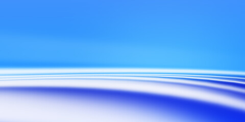 abstract blue background, abstract horizontal lines, Image in blue and white colors, blue space