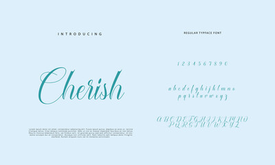 Elegant alphabet letters font and number. Classic Lettering Minimal Fashion Designs. Typography  Calligraphy modern serif fonts regular decorative vintage concept. vector illustration