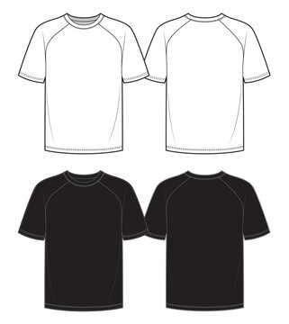 Short sleeve Raglan T shirt