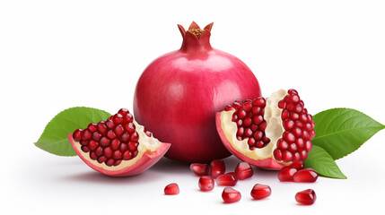 Fresh red pomegranate pictures
