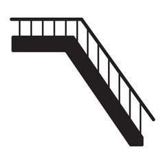 overpass stairs icon design vector isolated