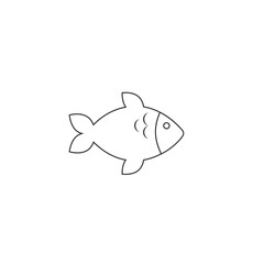 Fish Icon Set. Sea Food or Farm Element Illustration As A Simple Vector Sign & Trendy Symbol for Design, Websites, Presentation or Application