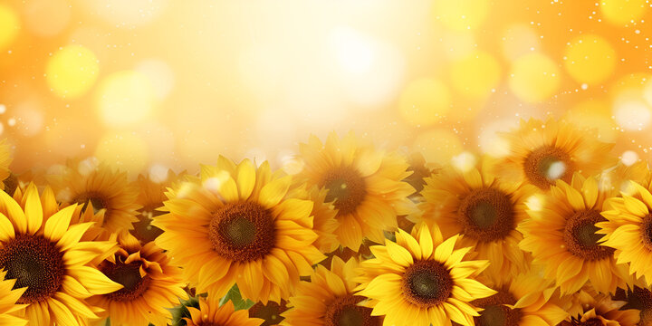 Harmony in Bloom: Exploring the Delicate Complexity of a Sunflower Against a Pure White Setting background a generated