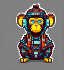 Cyber Punk Monkey 