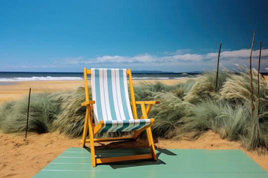 An image of a beach chair