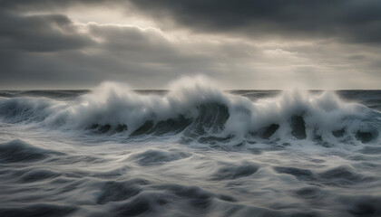 Obraz premium Sea waves