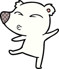 polar bear cartoon