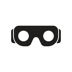 VR Cardboard icon design. isolated on white background. vector illustration