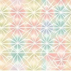 Seamless pattern in pastel colors | generative AI