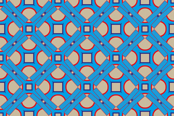 Illustration for design. geometric seamless pattern. The background image.  Popular trend. luxury wallpaper with geometric shape,