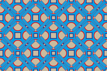 Illustration for design. geometric seamless pattern. The background image.  Popular trend. luxury wallpaper with geometric shape,