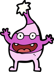 cartoon funny creature