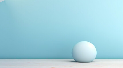 Tranquil Minimalistic Abstract: Gentle Light Blue Background - Serene Modern Design for Peaceful Contemporary Art and Ethereal, Soothing Pastel Aesthetics.
