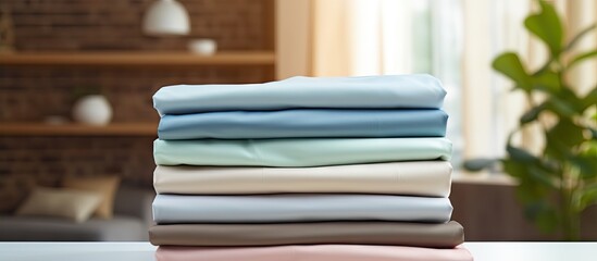 Industrial laundry providing a cleaning and ironing service for hotels clinics and companies with...