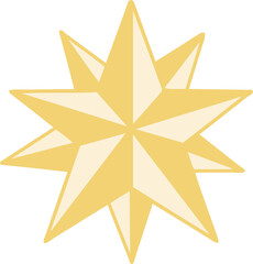 Obraz premium iconic tattoo style image of a star