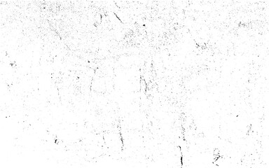 Abstract vector noise. Small particles of debris and dust. Distressed uneven background. Grunge texture overlay with rough and fine grains isolated on white background. Vector illustration.
