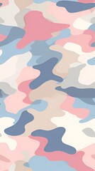 pastel camouflage pattern