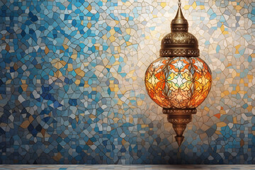 old wall lamp