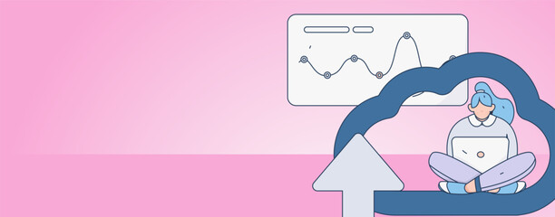 Business People Flat Vector Concept Operation Hand Drawn Illustration
