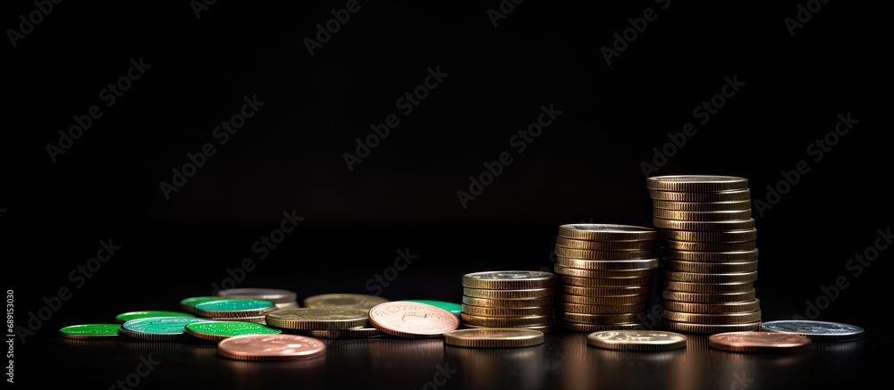 Poster italy experiencing economic downturn financial turmoil and currency devaluation image of italian fla