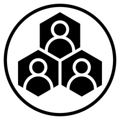 hierarchy glyph icon