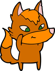 fox cartoon character