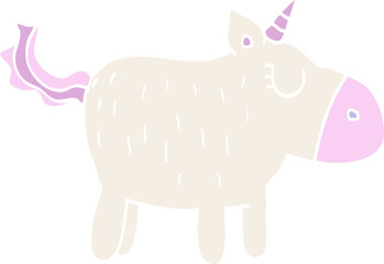 cartoon doodle cute unicorn