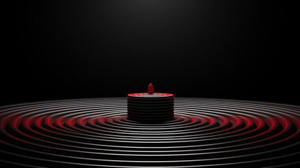 birthday cake with candles