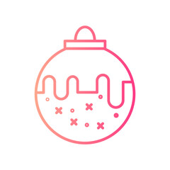 accessories gradient icon