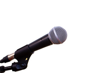 microphone isolated on png background