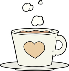 a lovely cup of coffee