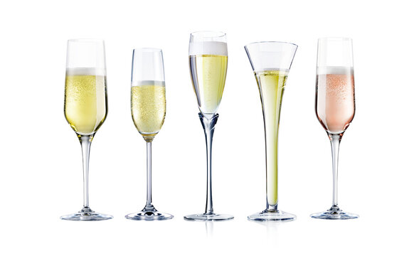 diverse Champagnergläser 