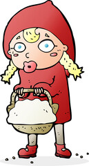 little red riding hood cartoon