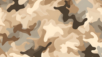 Abstract background brown and beige color in army camouflage style 