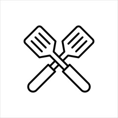 spatula icon. vector illustration for web design, app, and ui. eps 10