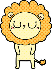 cartoon lion