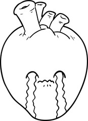 cartoon heart