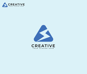 A letter Abstract, modern, minimalist and timeless logo design icon. Company logo ideas.