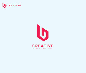 b letter serif, abstract, modern, minimalist and simple logo design icon. Company logo ideas.