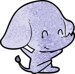 cute cartoon elephant
