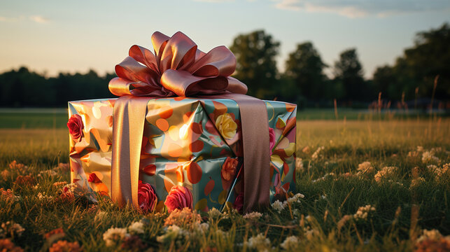 Nature's Present: A Gift Unveiled in the Meadow