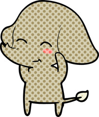 cute cartoon elephant