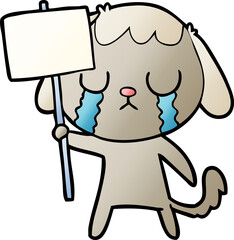 cute cartoon dog