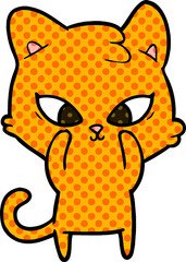 cute cartoon cat