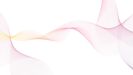 Abstract wave lines dynamic flowing colorful light isolated background. illustration design element in concept of music, party, technology, modern, wallpaper, business card, banner, flyers, book cover