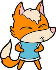 fox cartoon character
