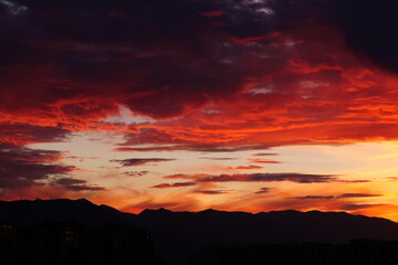Sun-Kissed Horizons: Capturing the magic of the sun bidding farewell to the day, casting its golden glow upon the sandy shores, as waves embrace the fading light along the picturesque beach