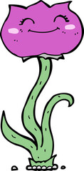 cartoon flower